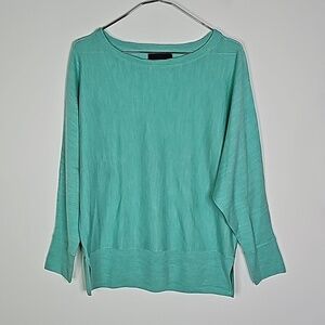 Cynthia Rowley medium teal long sleeve shirt